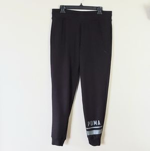 Puma Women's Black Lounge Pants Size Large